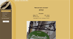 Desktop Screenshot of belmundo.eu